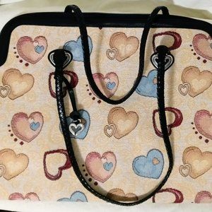 Brighton Big Hearts Handbag (with original dust cover)